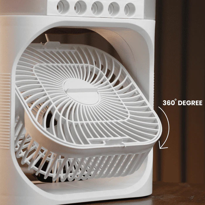 Cooling Mist Fan With Ice Chamber 🧊