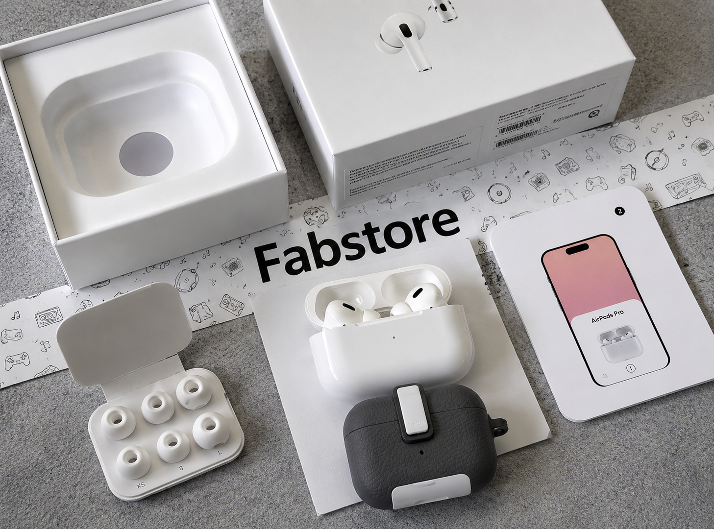 AirPods Pro 3 ( ANC+GPS)                              Free Leather Case Included.